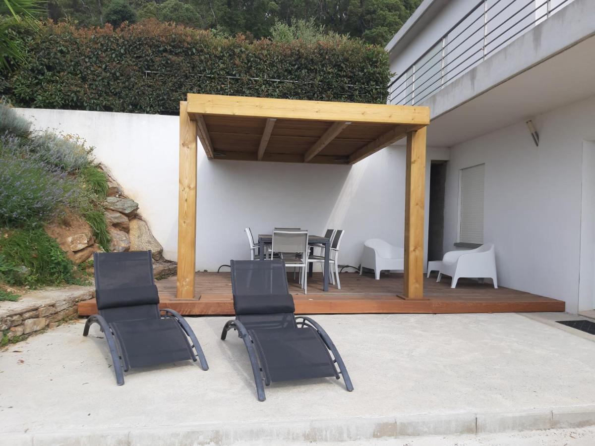 T2 Calme Avec Vue Mer Et Borne De Recharge Sur Demande Bastia  Ngoại thất bức ảnh